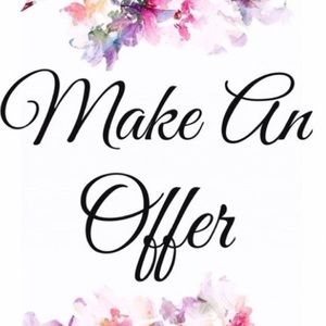 ALL REASONABLE OFFERS WELCOME!